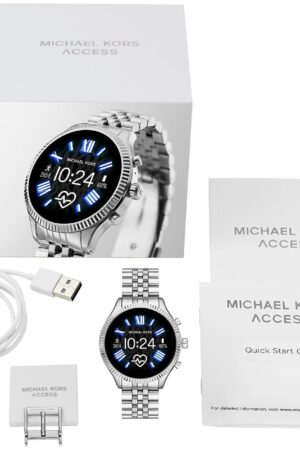 Michael Kors Access Smartwatch Damen Lexington Silberfarbe MKT5077