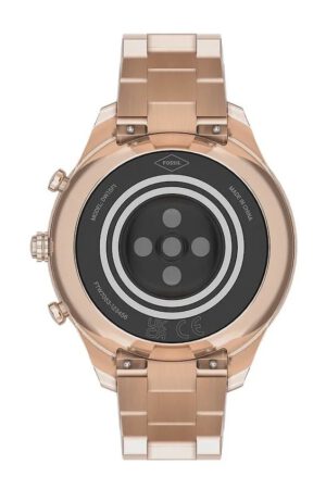 Fossil Hybrid Smartwatch Damen Uhr Generation 6 Edelstahl Rosegold