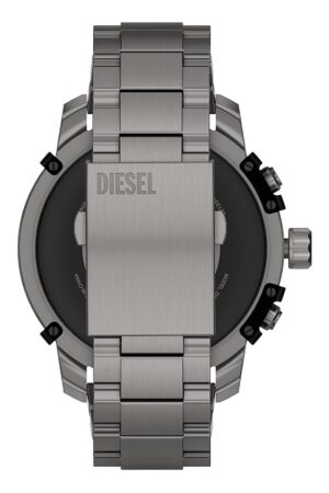 Diesel Smartwatch Herren mit Edelstahl Armband Grau DZT2042