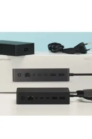 Microsoft Surface Dock 2 – Schwarz mit Netzteil