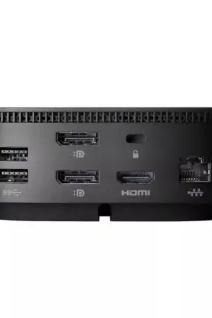 HP G5 Dockingstation USB-C Schwarz (5TW10AA#ABB) mit 120 W Netzteil