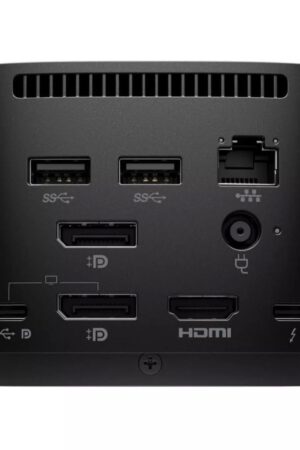 HP G4 280W Thunderbolt Dock – Schwarz mit 280W Netzteil
