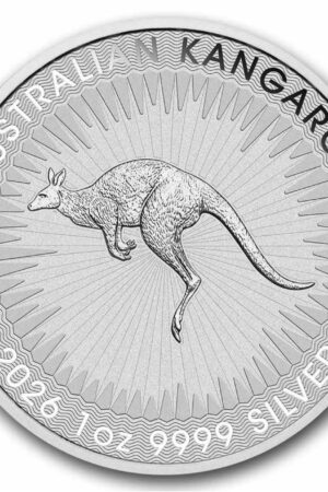 Australien 1 Dollar  2026 Känguru Kangaroo  1 oz 9999 Silber