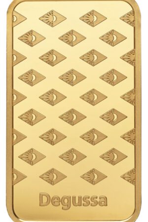 Degussa Goldbarren 2.5 Gramm 999.9 Gold im original Blister