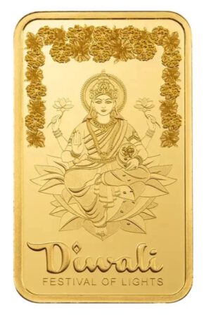 PAMP Goldbarren Diwali Festival of Lights 5 Gramm 999.9 Gold im Original Blister+Hülle