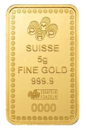 PAMP Goldbarren Diwali Festival of Lights 5 Gramm 999.9 Gold im Original Blister+Hülle