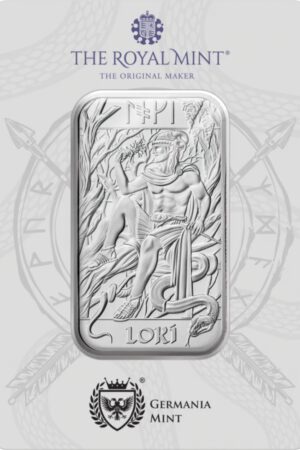 Silberbarren The Royal Mint LOKI 1 Oz Silber 999.9 im Blister