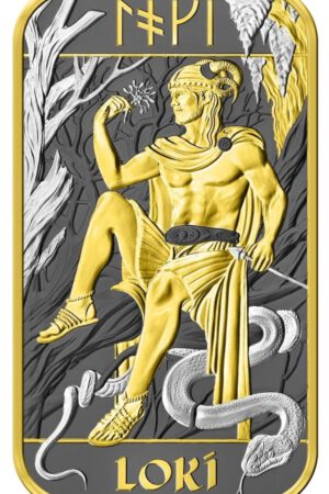 Silberbarren The Royal Mint Loki Norse Gods  1 Oz Silber 999.9 Spezial Edition