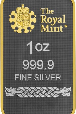 Silberbarren The Royal Mint Odin Norse Gods  1 Oz Silber 999.9 Spezial Edition