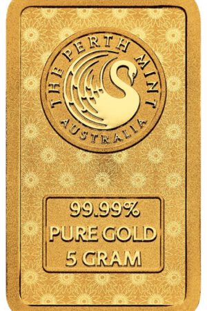 Perth Mint Goldbarren Diwali Lakshmi 5 Gramm 999.9 Gold im original Blister